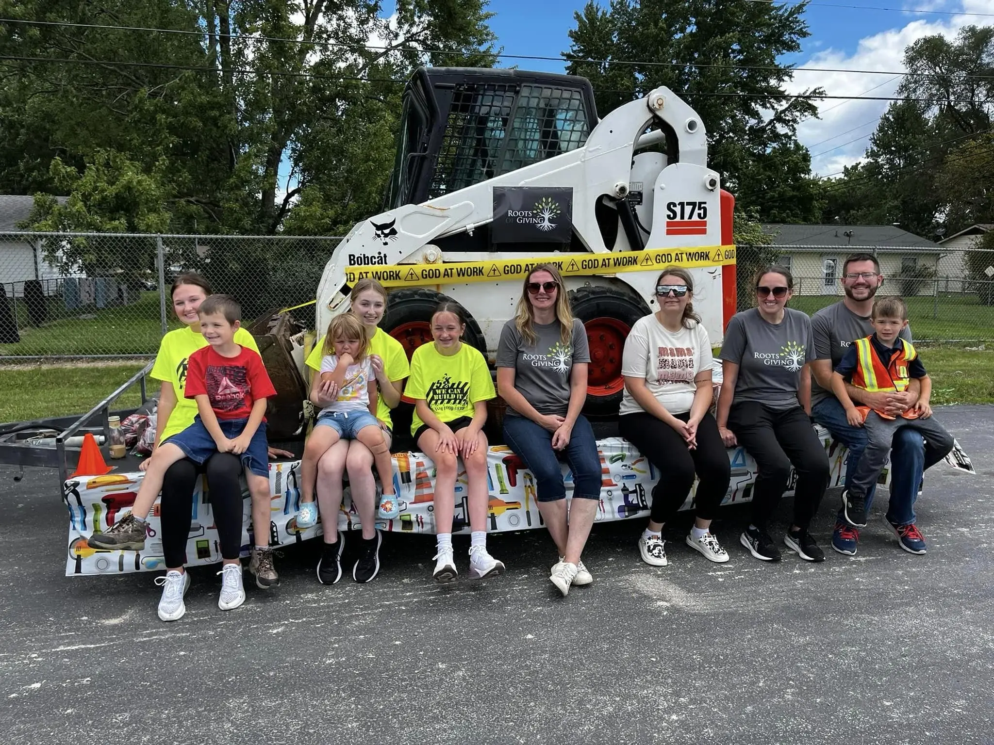 5K fundraiser race moment